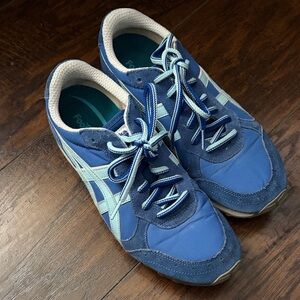 Onitsuka Tiger by Asics Men's Blue and White Athletic Shoes